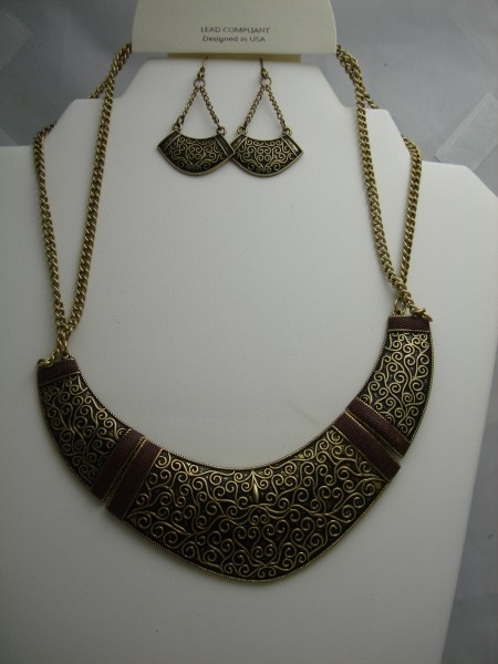 Chunk Necklace Set